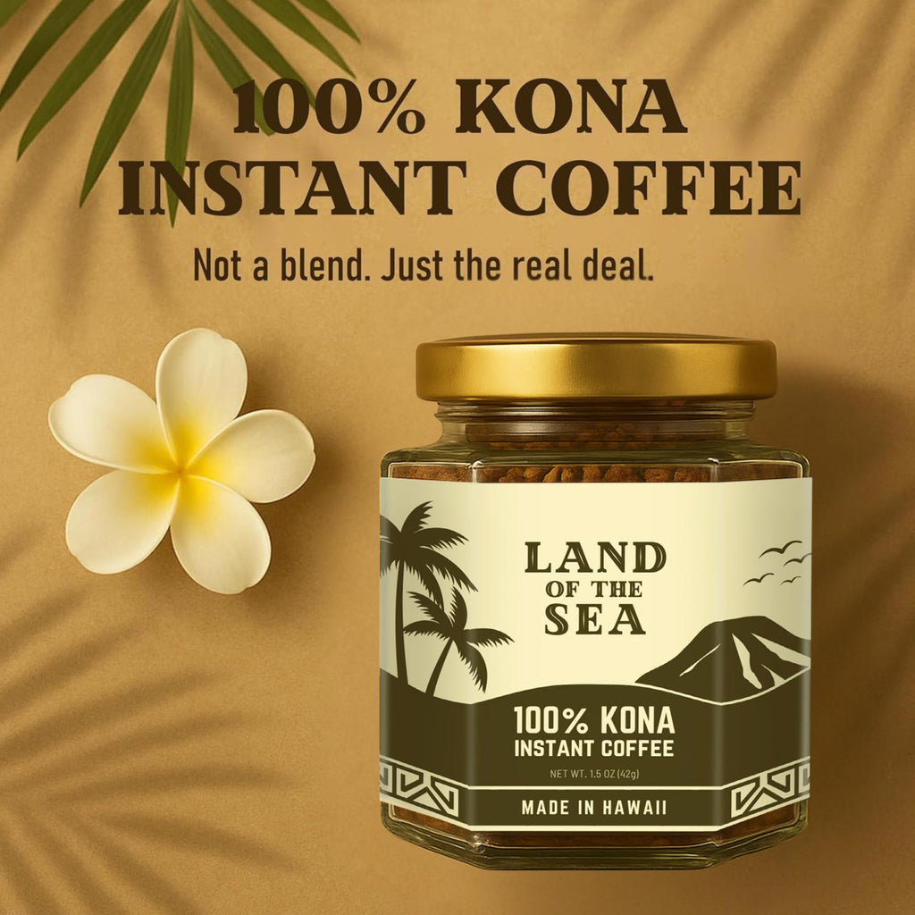 Hawaiian Instant Coffee 3 Packs Medium Roast Freeze Dried Arabica K94453