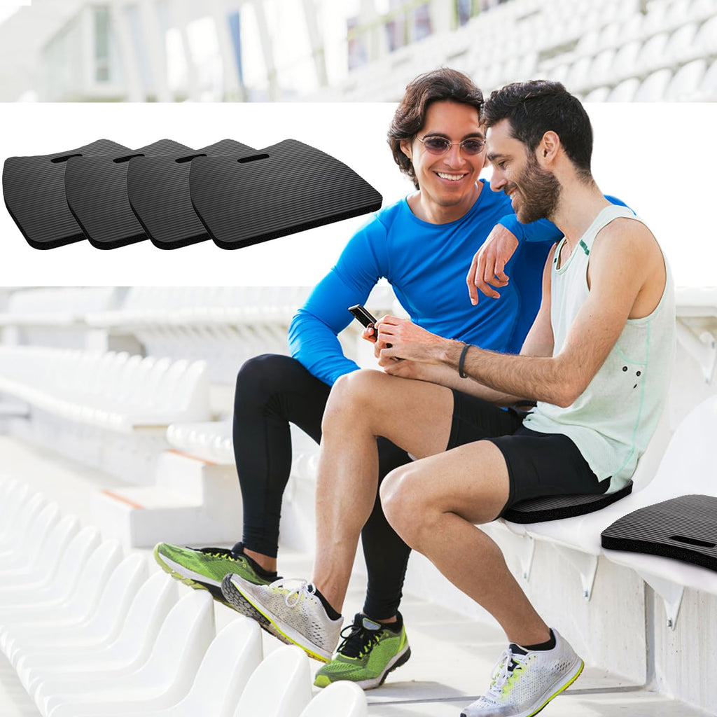 4 Pack Waterproof Portable Foam Stadium Seat Cushion with Handle F23353