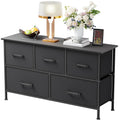 5 Drawer Fabric Dresser U585