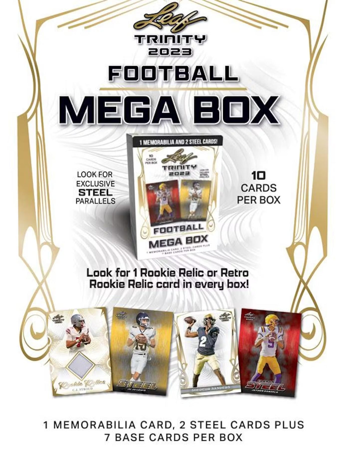 Football Trading Card Mega Box P219