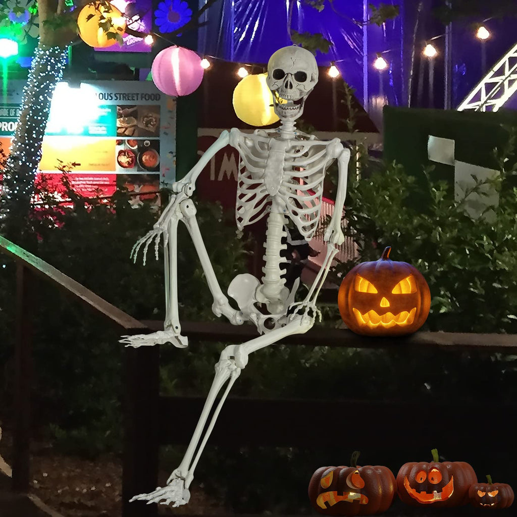 Life Size Skeleton with Posable Joints S6281