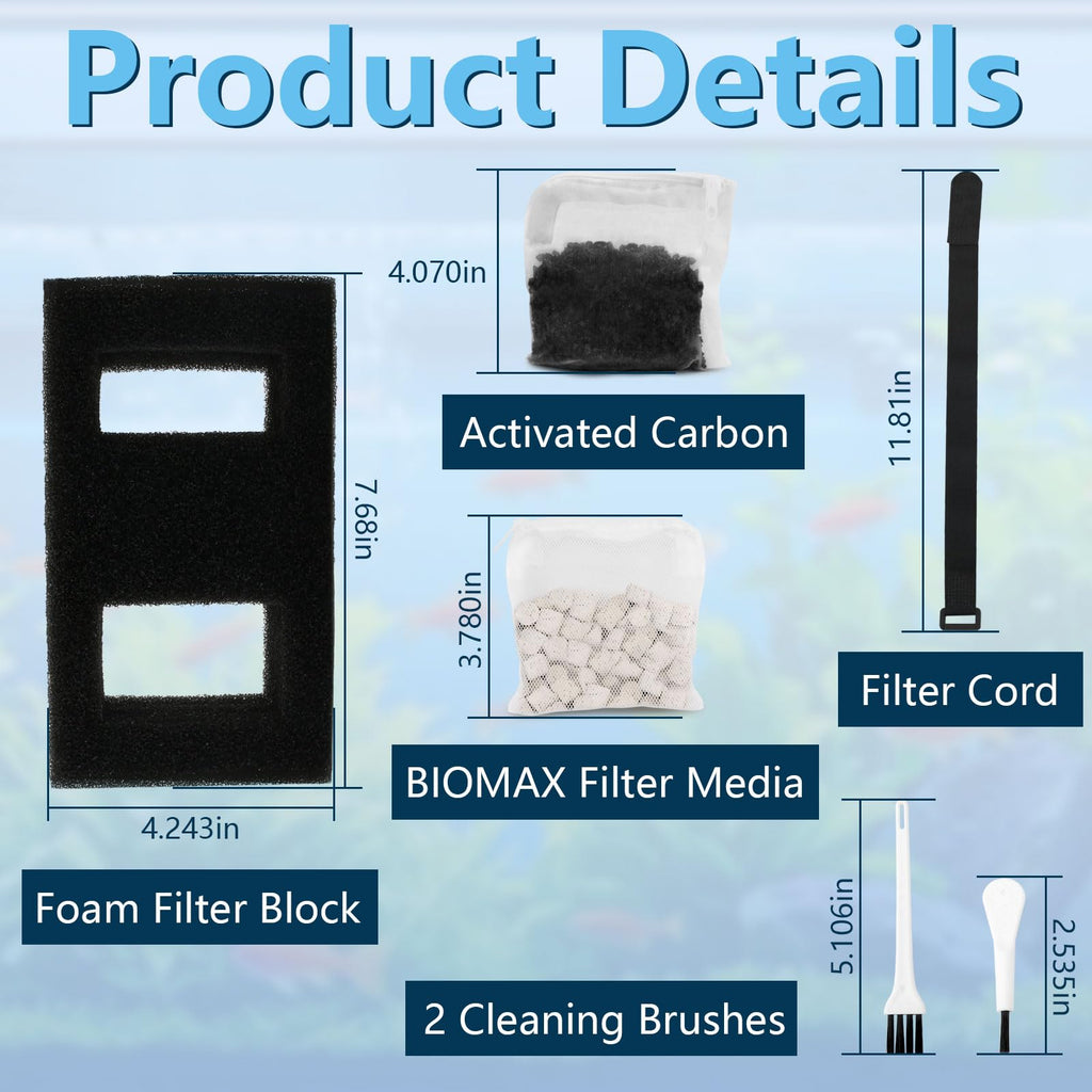 Aquarium Filter Media Set C1504
