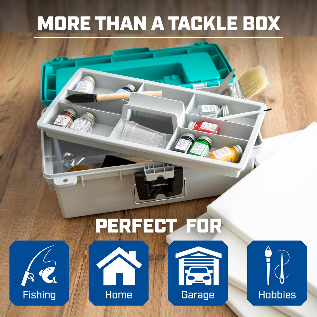 13" Tackle Box with Lift Out Tray F972