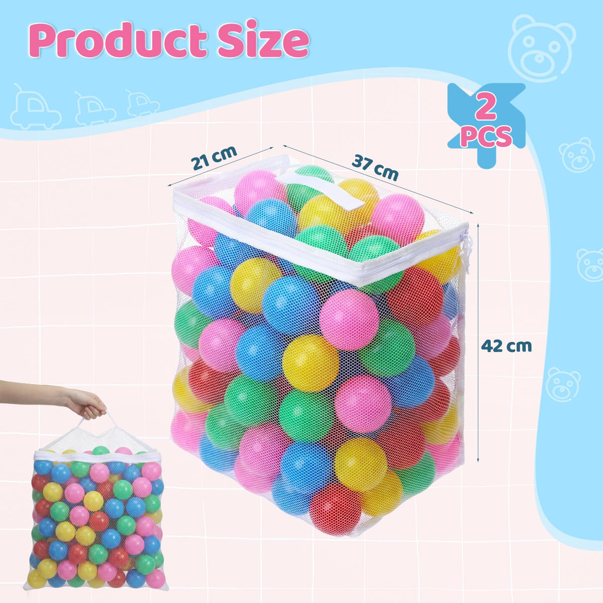 Reusable Storage Mesh Bag V23747