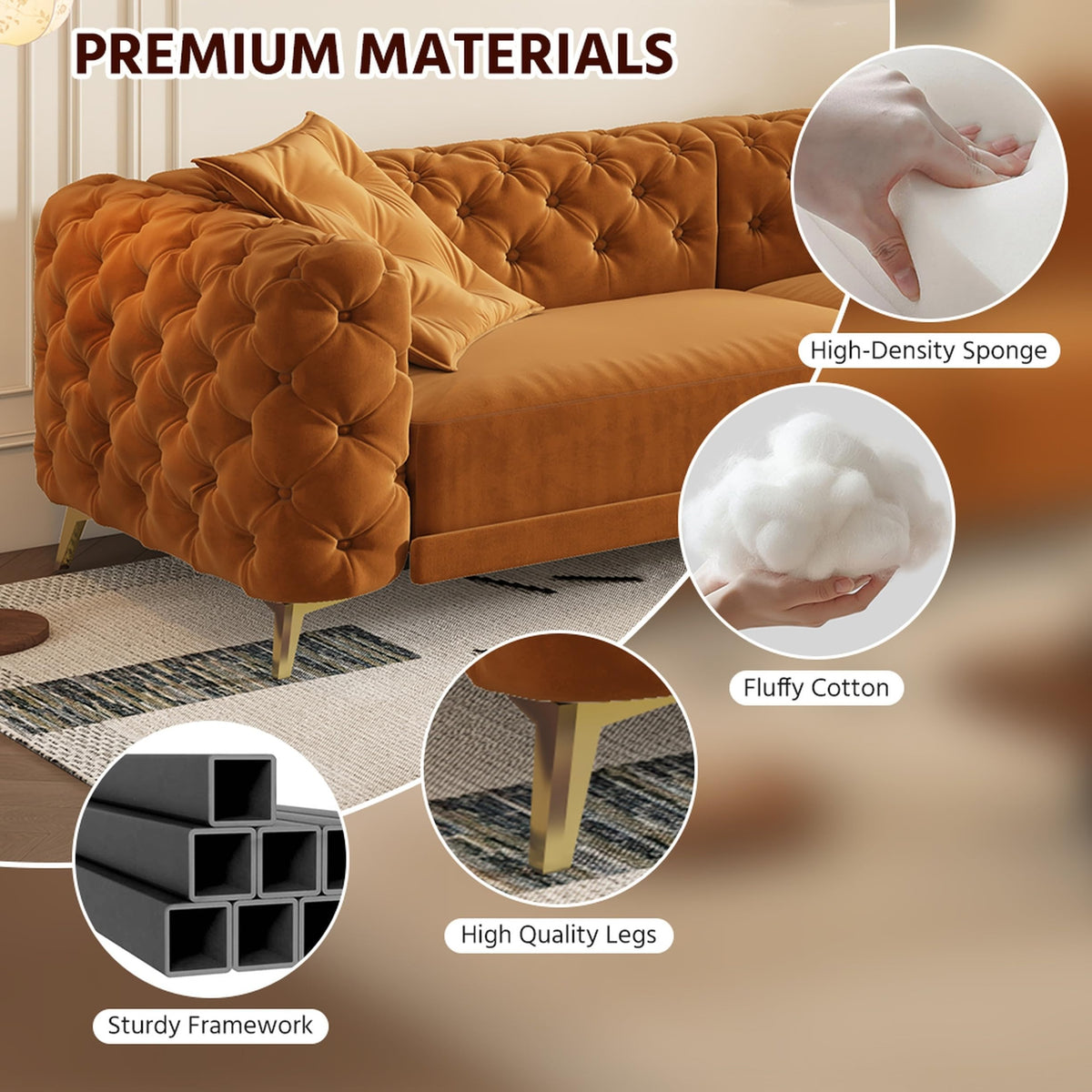 King Size 3 in 1 Pull Out Sofa Bed F75526