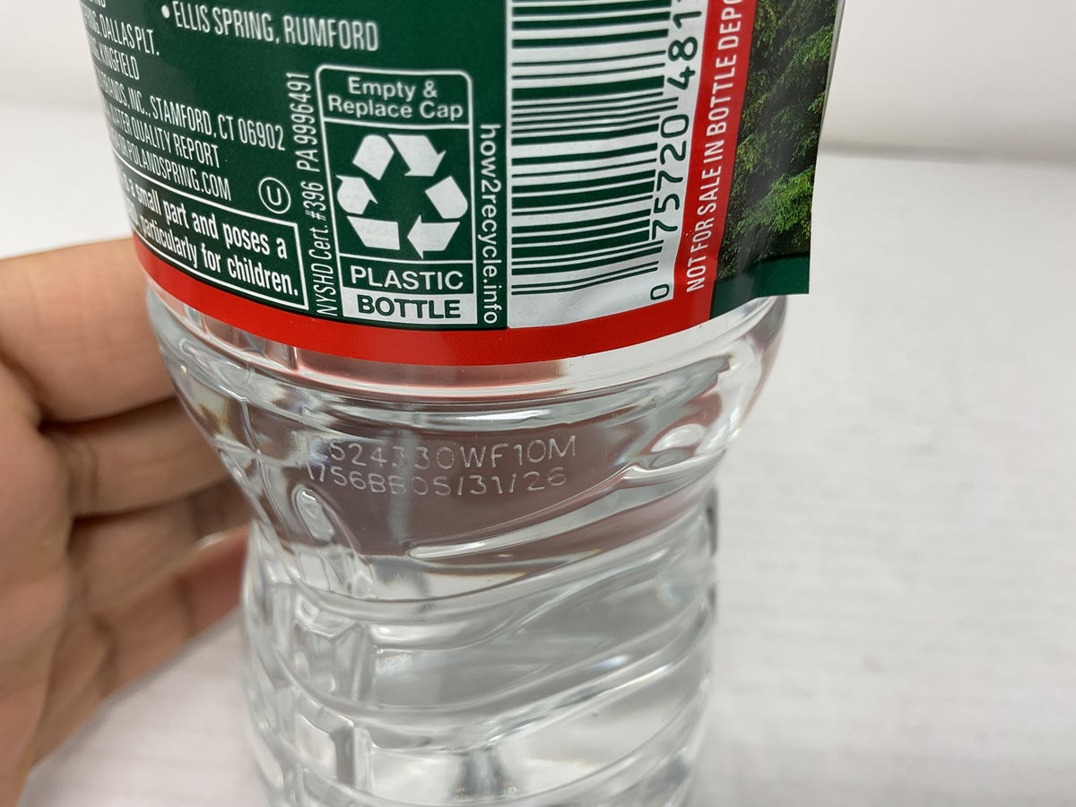 Sparkling Natural Spring Water 16.9-ounce 6 Count Q790
