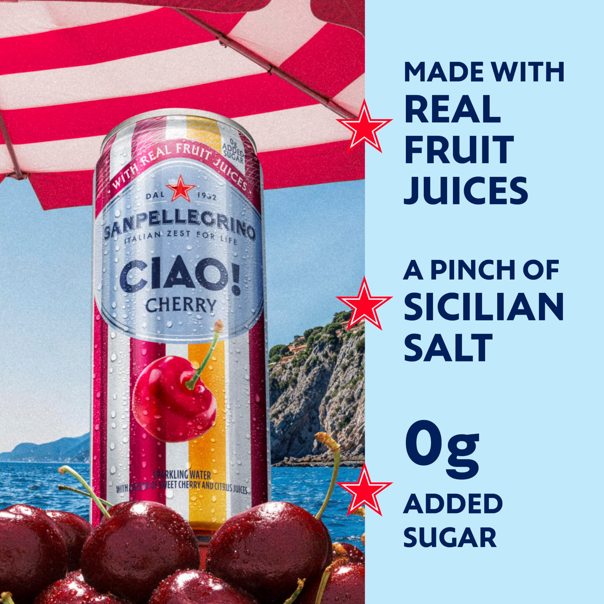Cherry Sparkling Water 24 Pack R25526