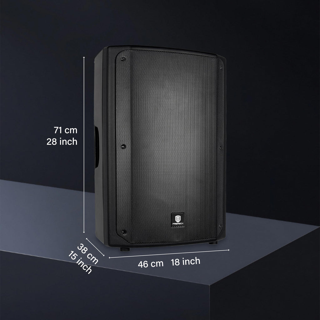 2400W Bluetooth PA Speaker System with Powered Mixer and Passive Speakers N9646
