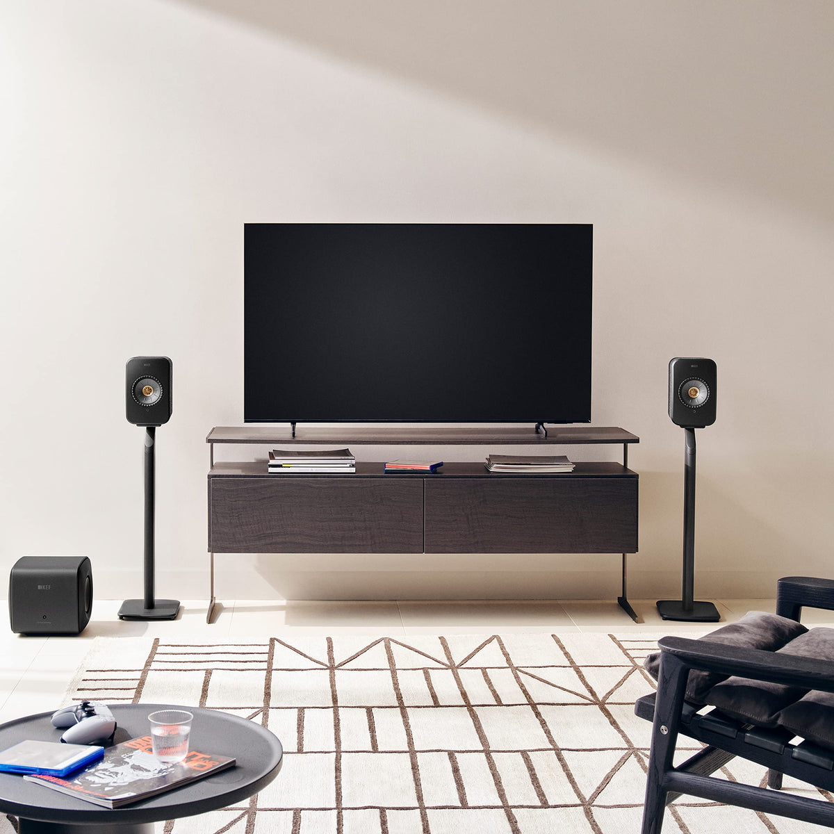 Carbon Black Wireless Bookshelf Speakers J3466
