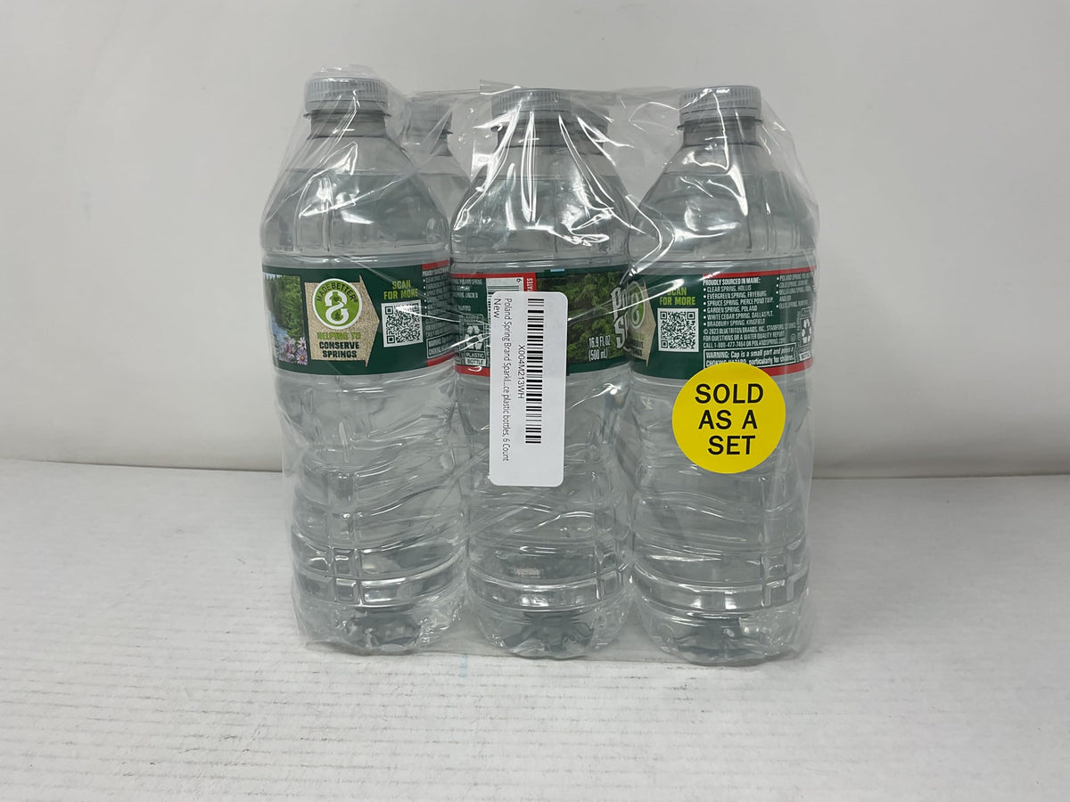 Sparkling Natural Spring Water 16.9-ounce 6 Count Q790