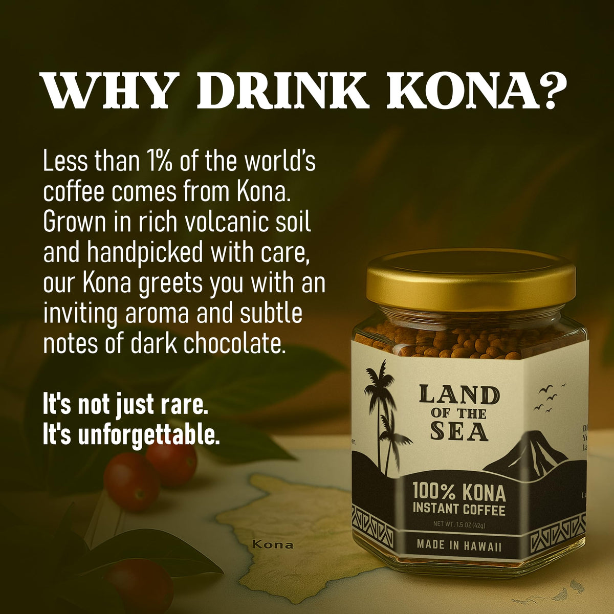 Hawaiian Instant Coffee 3 Packs Medium Roast Freeze Dried Arabica K94453
