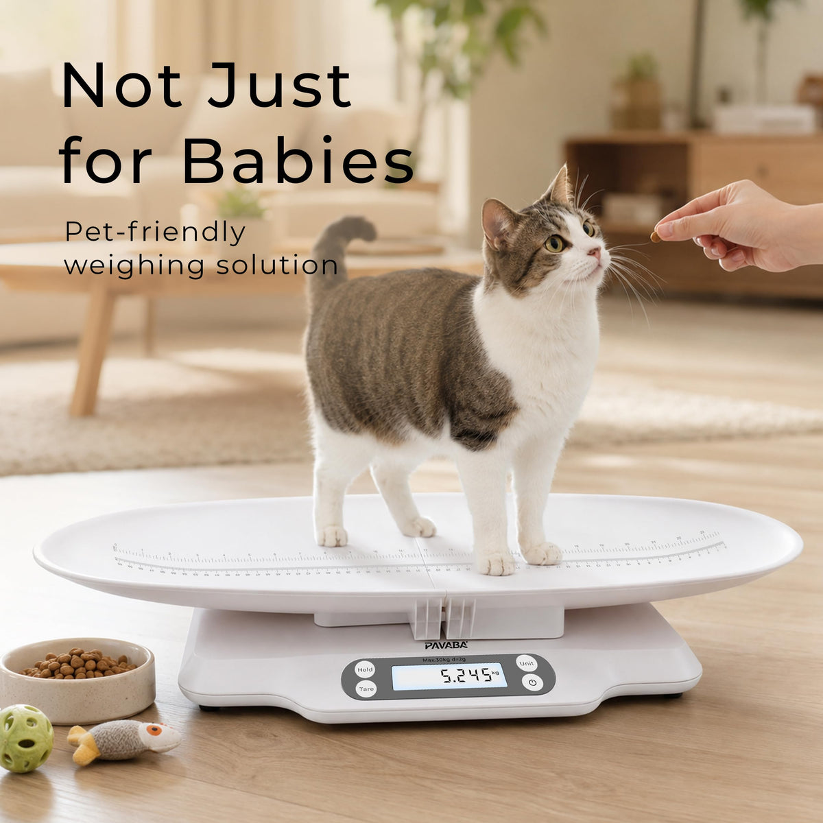 Digital Baby Scale with Removable Tray E77865