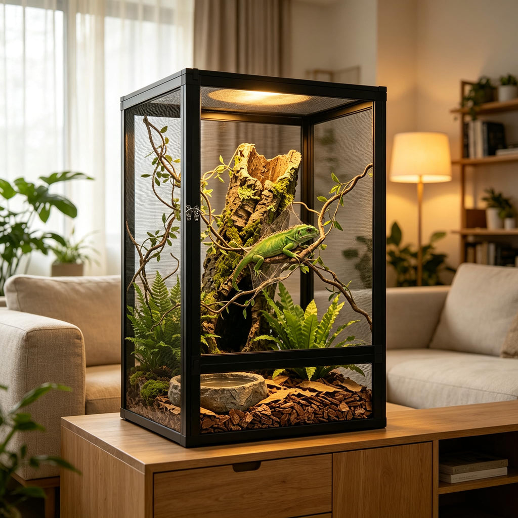 33 Gallon 26"x17"x17" Mesh Screen Reptile Enclosure W610