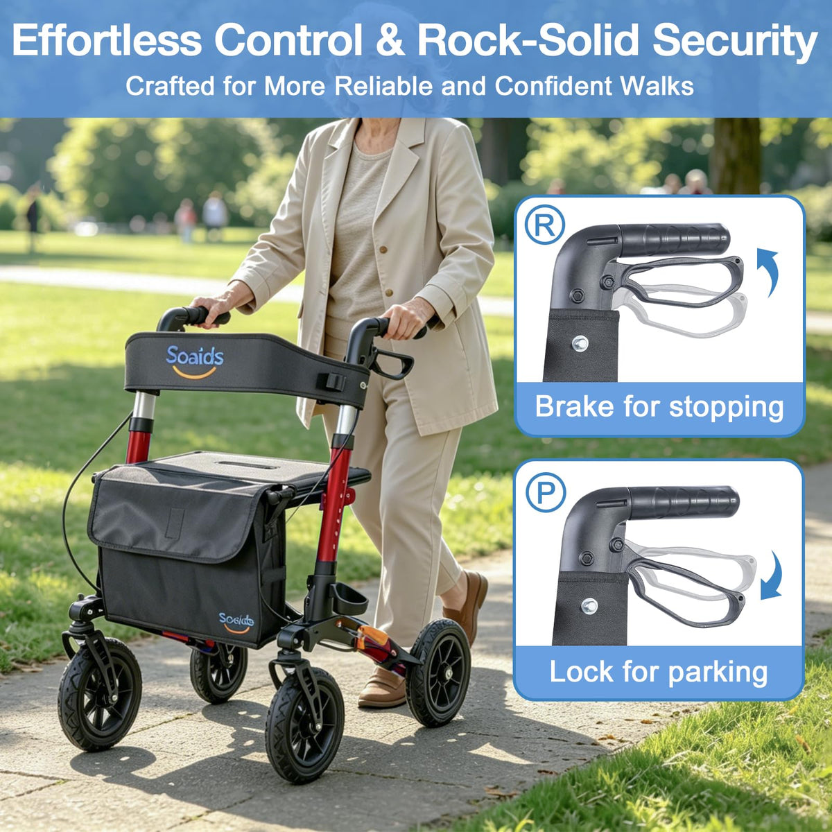 All Terrain Walker with 10" Pneumatic Tires K720410