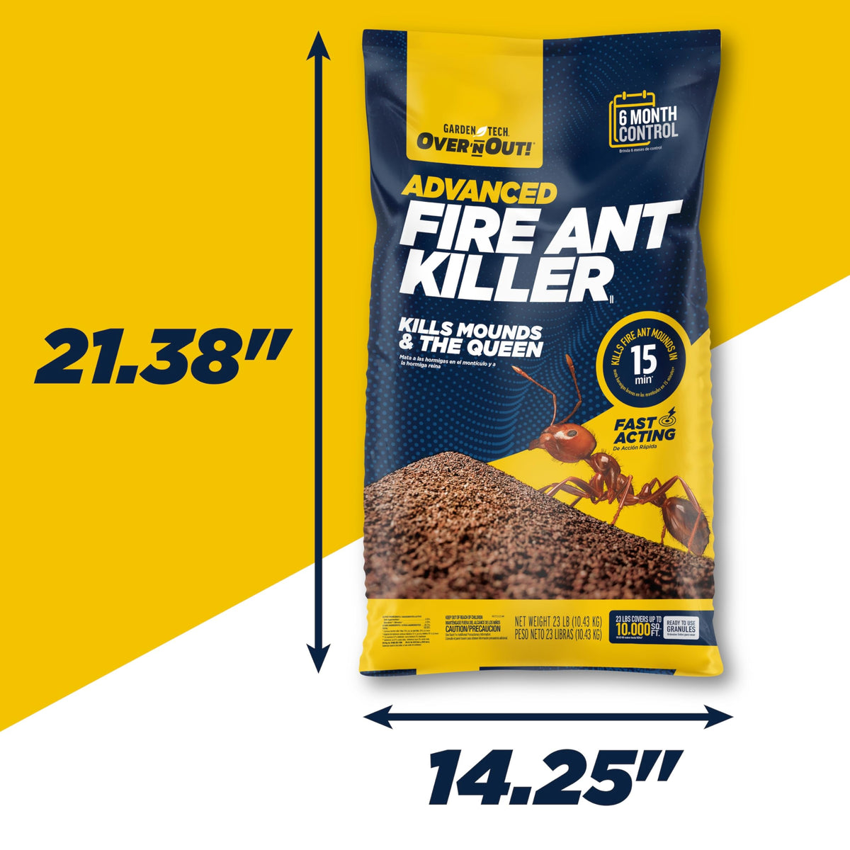 Advanced Fire Ant Killer Granules, 23lb N548