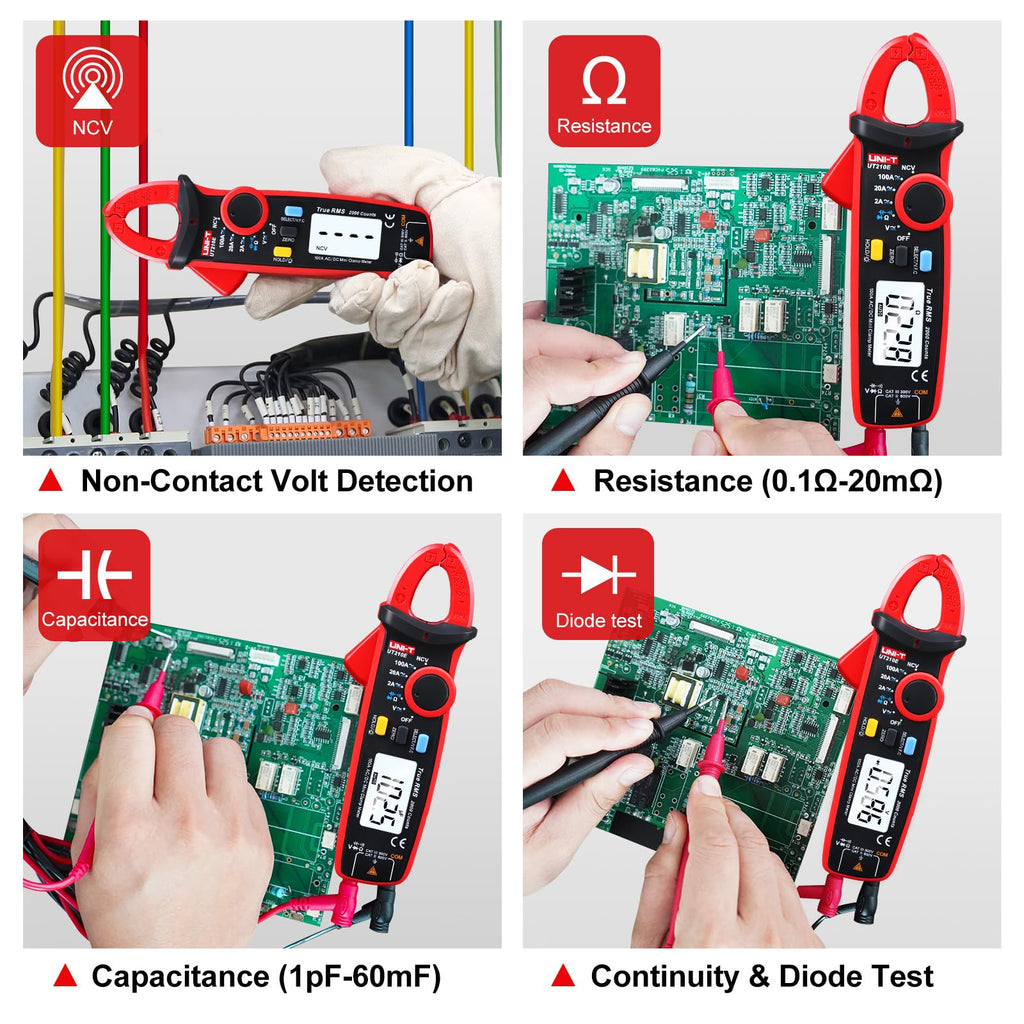 Digital Clamp Meter Multimeter D4012