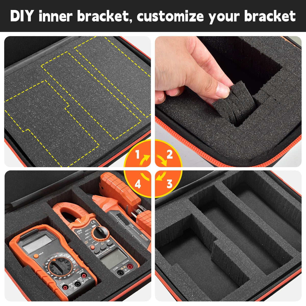 Black Multimeter Case J66413
