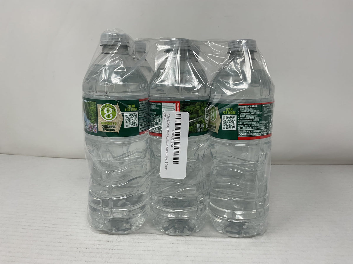 Sparkling Natural Spring Water 16.9-ounce 6 Count Q790