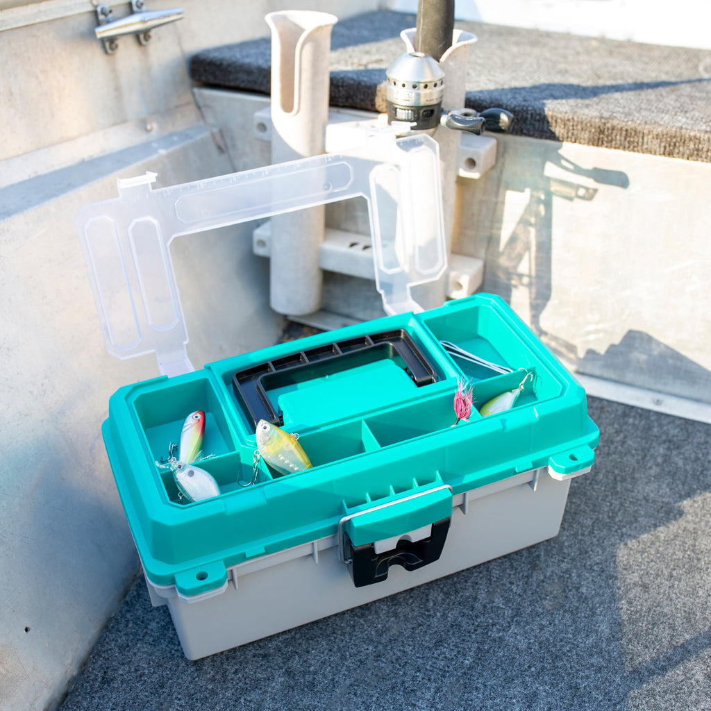 13" Tackle Box with Lift Out Tray F972