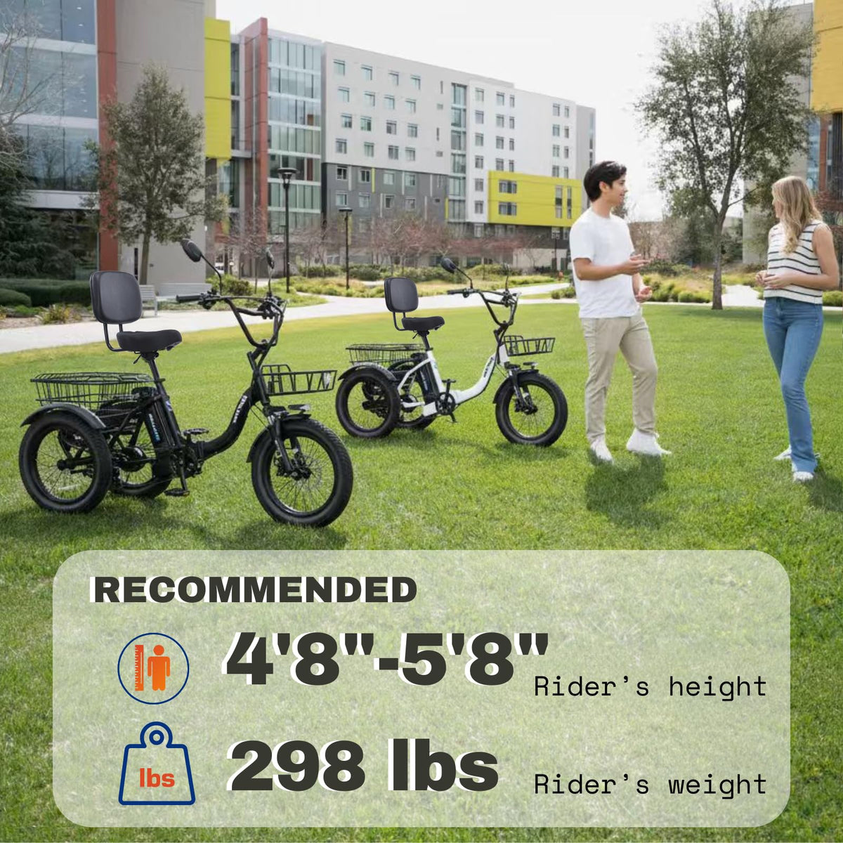 Fat Tire Folding Electric Tricycle R51982