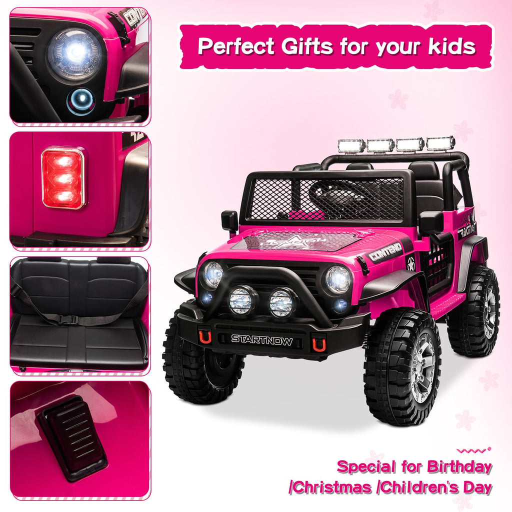 2 Seater Electric Car for Kids with Parent Remote S457