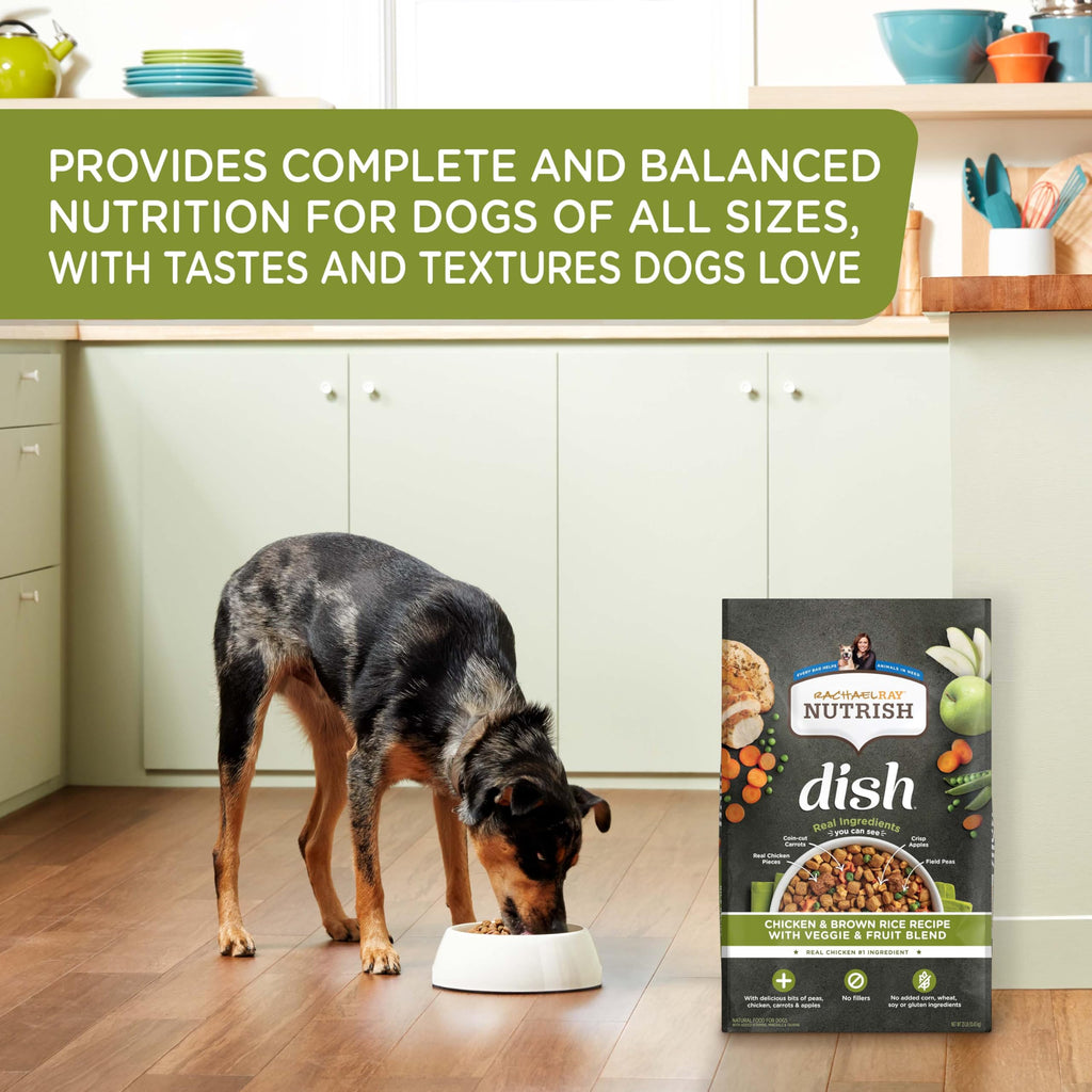 Natural Dry Dog Food Chicken & Brown Rice 3.75 Pound Bag Pack of 2 C58090