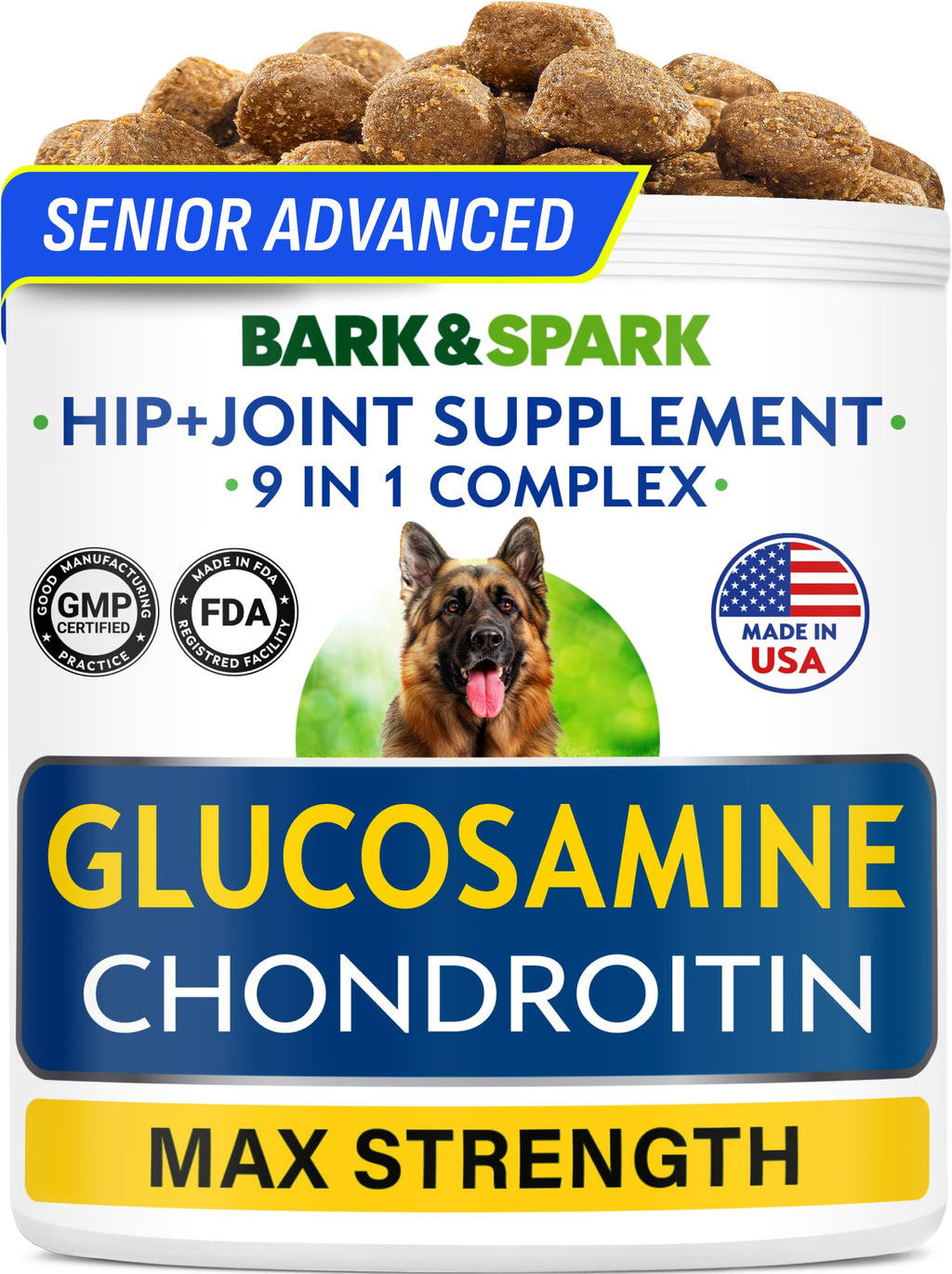 Glucosamine Chondroitin Hip Joint Supplement Chew J6436