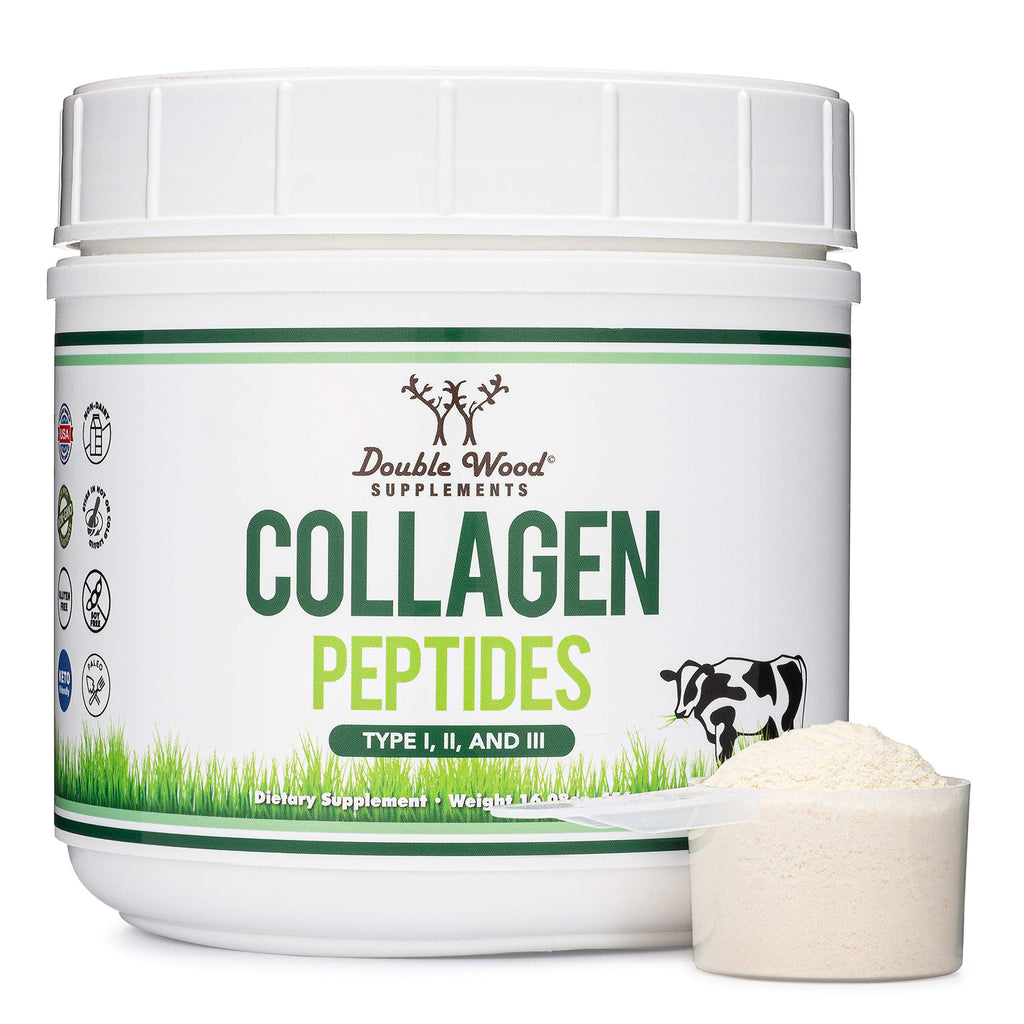 Collagen Peptides Powder Type I II III 16 oz S41254