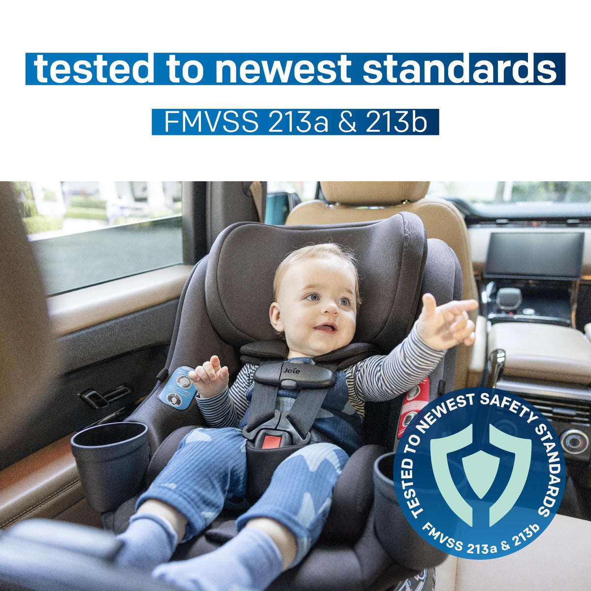 2-in-1 Rotating Convertible Car Seat B194