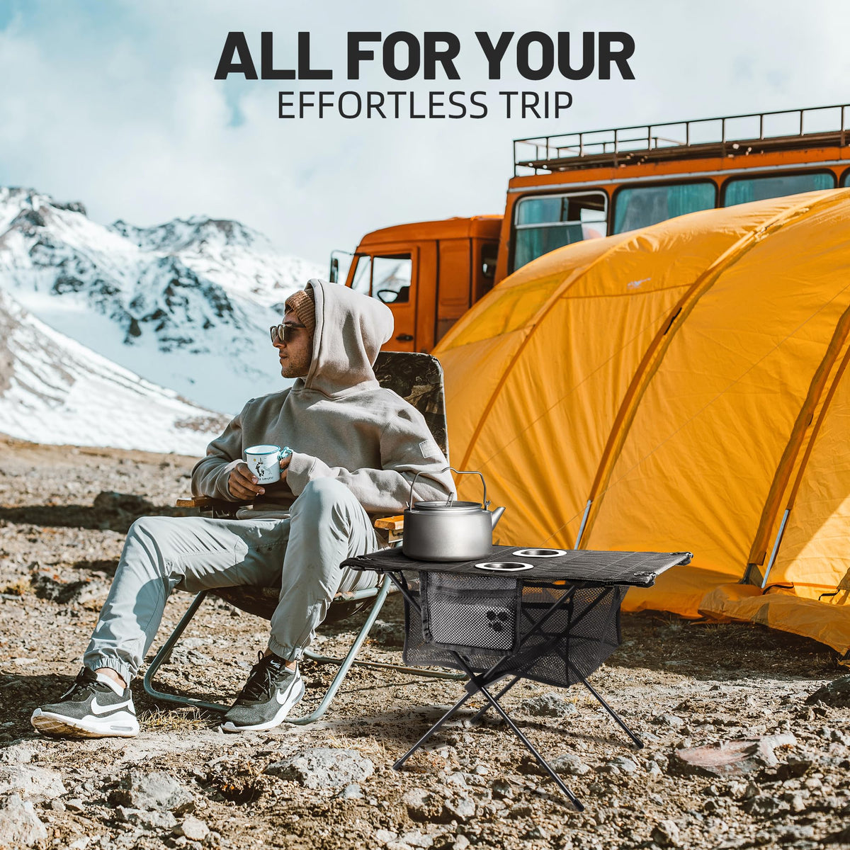 Portable Folding Camping Side Table H831372
