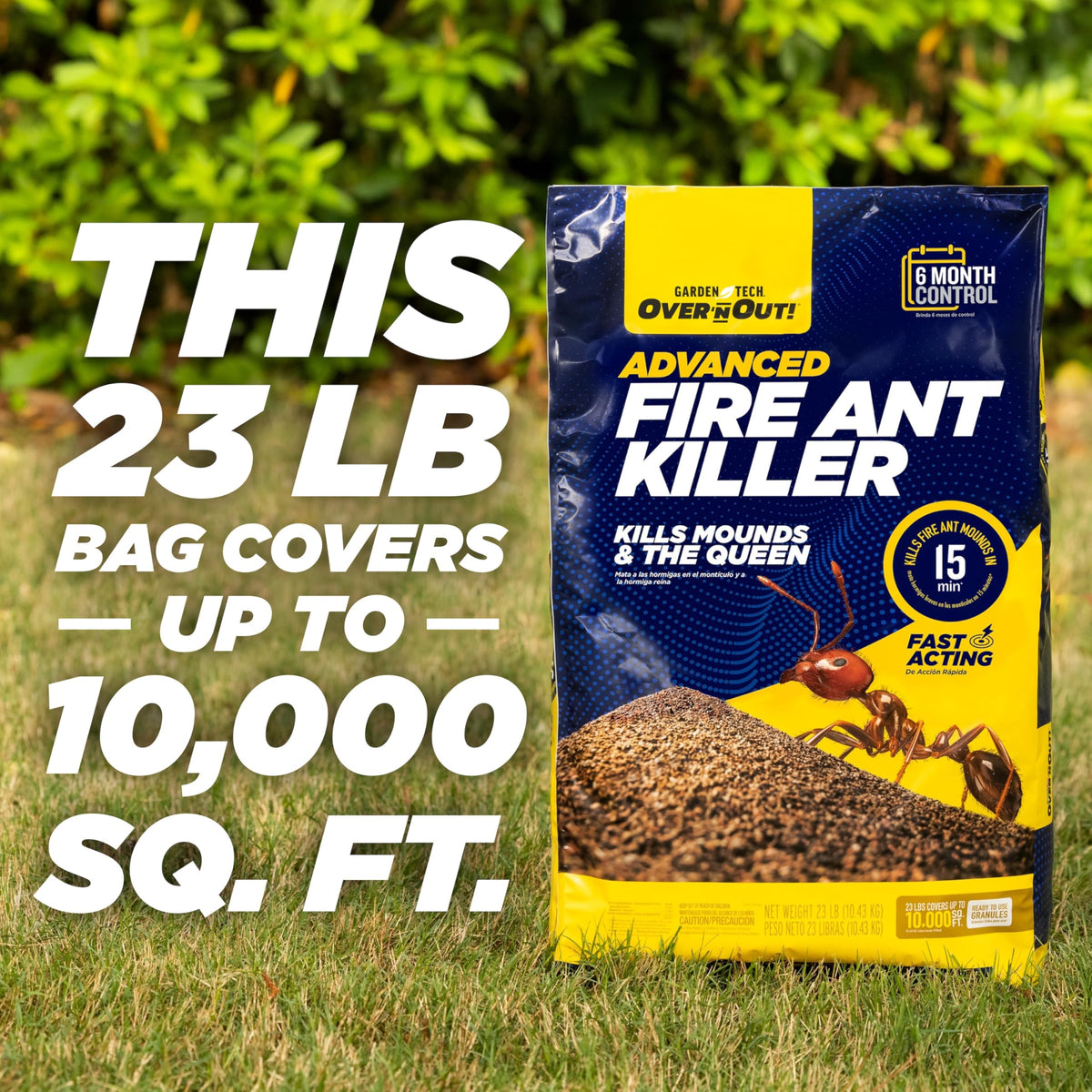 Advanced Fire Ant Killer Granules, 23lb N548