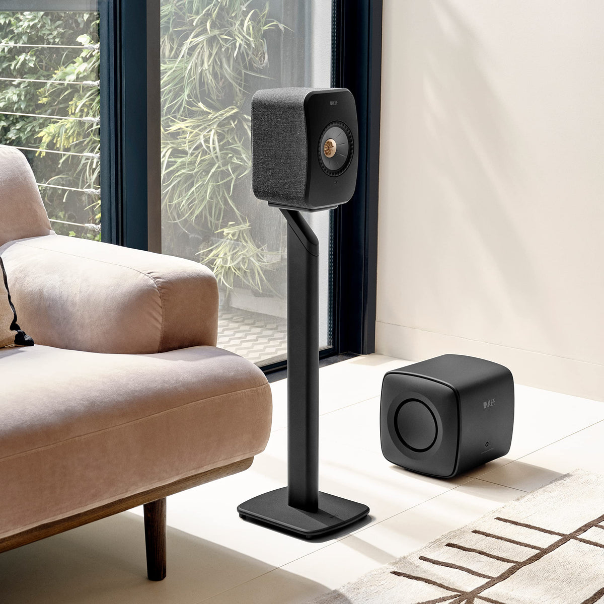 Carbon Black Wireless Bookshelf Speakers J3466