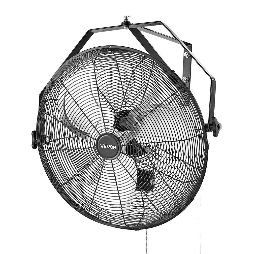 20 Inch Industrial Wall Mount Fan 3 Speeds B7674