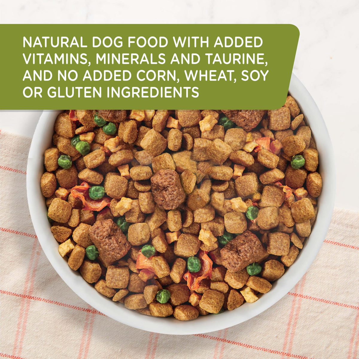Natural Dry Dog Food Chicken & Brown Rice 3.75 Pound Bag Pack of 2 C58090