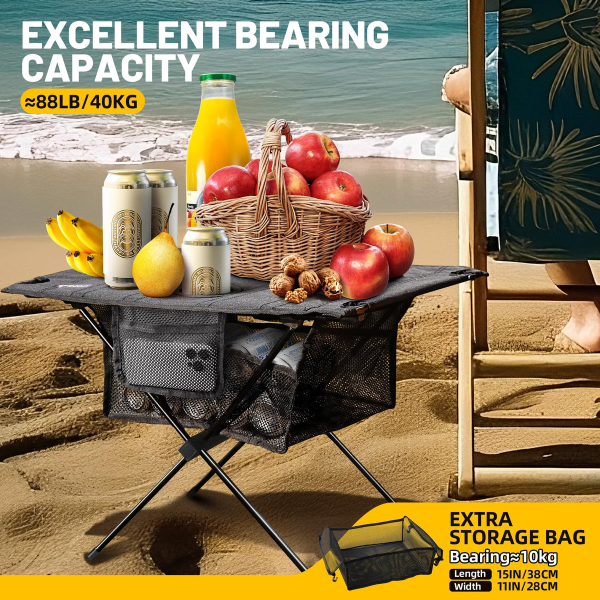Portable Folding Camping Side Table H831372