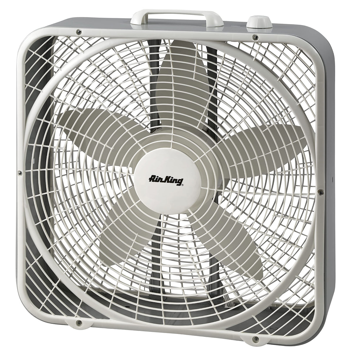20-Inch 3-Speed Box Fan & 20x20x1 MERV 13 Pleated Air Filter 6 Pack A554305